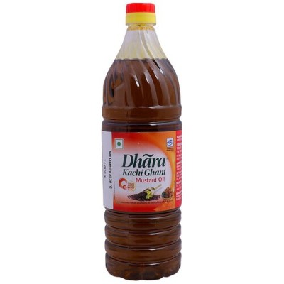 Dhara Sarso Tel (Mustard Oil) 500ml Pet
