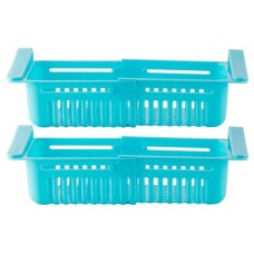 Polyset Plastic Fridge Basket (Set of 2)