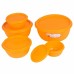 Princeware Round Plastic Container (5 pcs)