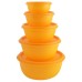 Princeware Round Plastic Container (5 pcs)