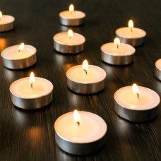 Wax Tealight Candles Pack of 50
