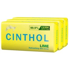 Cinthol Lime Refreshing Soap 75g (Pack of 4)