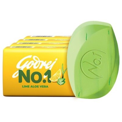 Godrej No.1 Lime and Aloe Vera 100gx5